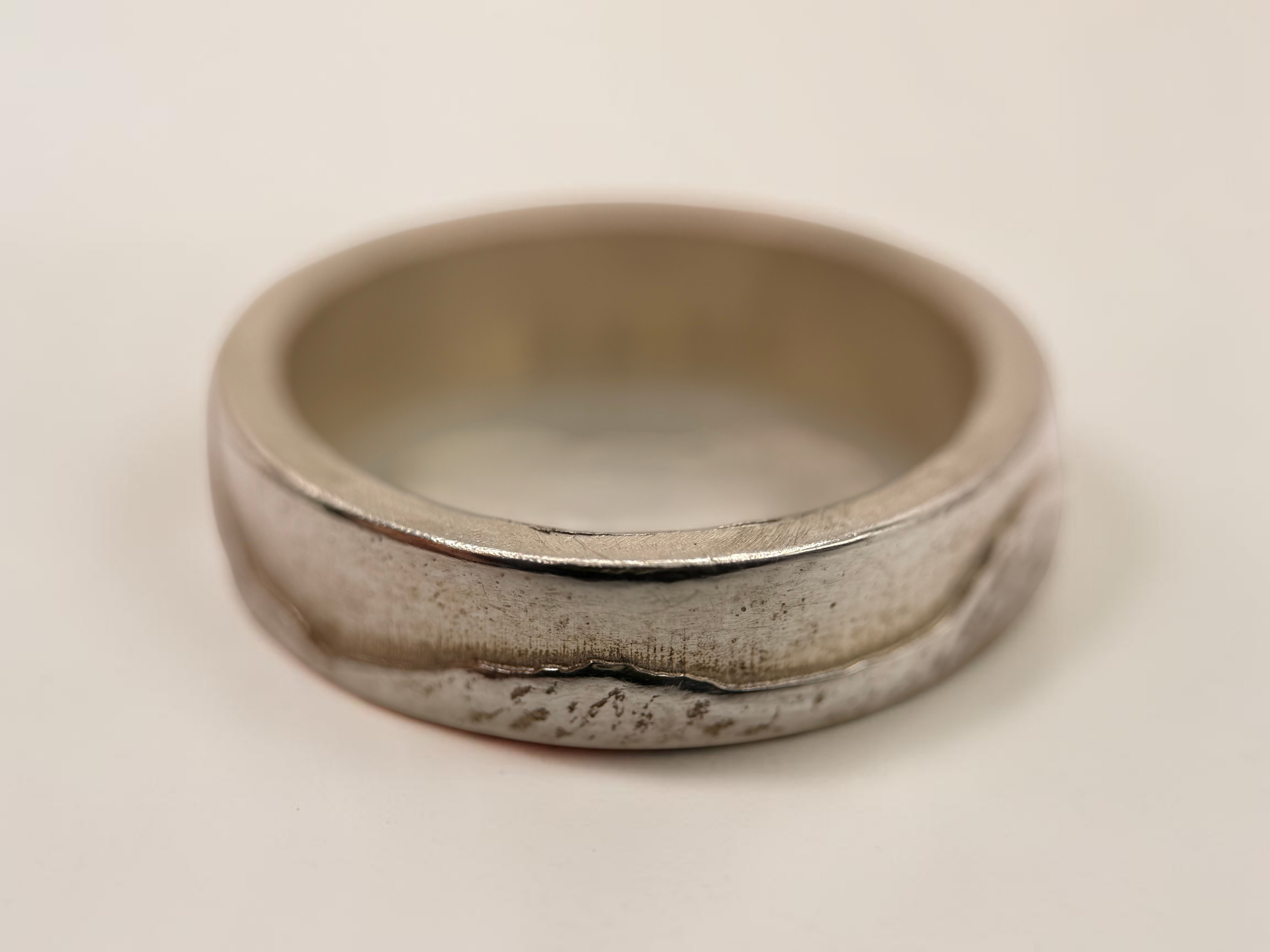 Welsh Three Peaks Sterling Silver Ring